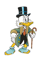 image gif animé Picsou